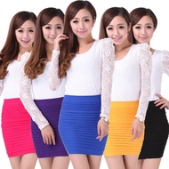 Special Offer 59 Yuan JS SK01 Korean Version Popular Style Sexy Short Skirt Hip Skirt Narrow Skirt A
