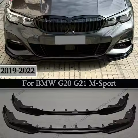 For BMW G20 G21 320i 320d M340i M340d XDrive M-Sport 2019-2022 Pre-Lci MP Style Car Front Bumper Spl