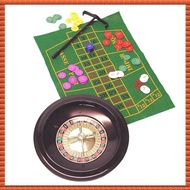 (HFJU) Roulette Wheel Decoration Supplies Interaction Table Game Turntable for Parties Travel Carniv