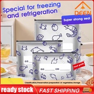 30Pcs/Bag Food Bag, Leakproof Reusable Freezer Stand Up Bag, Freezer Safe Aluminum Foil Fresh-keepin