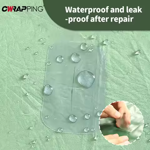 1/5pcs TPU Waterproof Tape Tent Raincoat Water Pipe Leak Repair Air Cushion Repair Patch Tent Rainco