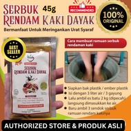 Kantan Herb Powder Foot Soak Spices Foot Soak Powder Dayak Herbal Solo 45g