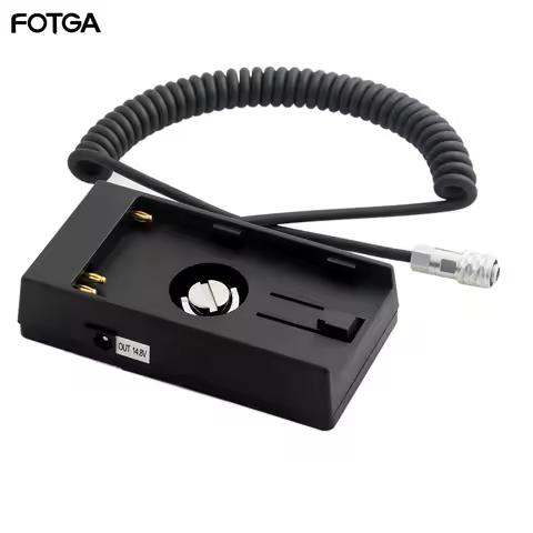 FOTGA 14.8V U60 Battery Base Holder Mount Adapter Plate for BMPCC 4K BMPCC4K Cameras BP-U30 U60 U90