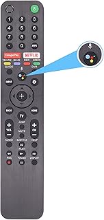 Voice Replacement RMF-TX500U Sony Remote Control for TV, Sony TV Remote Control Replacement for All Sony Smart TV and Bravia XR 4/8K HDR Array LED TV