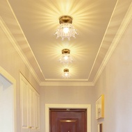 Modern Glass Ceiling Light Aisle Light Corridor Light Simple Cloakroom Entrance Light Balcony Light 
