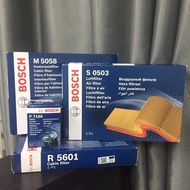 Inner and Outer Air Conditioner Air Filter - Engine Air Filter - BOSCH Oil Filter for GLC 2022