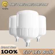 E27 LED Bulb 5W/10W/20W/30W/40W Energy Saving LED Bulb White Light High Brightness LED Bulb Light