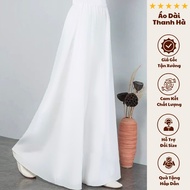 Ao Dai Dress Pants, Wide Leg Pants, Soft and Stretchy Silk - Thanh Ha Ao Dai