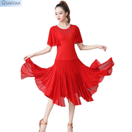 Trang phục khiêu vũ tiêu chuẩn quốc gia mới váy màn trình diễn khiêu vũ xã hội trang phục khiêu vũ T