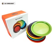 Le CREUSET French Colorful Ceramic Plate Steak Plate Serving Plate 23 cm
