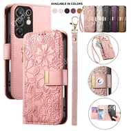 Casing For Tecno Camon 50 Pro Ultra 4G 5G Phone Case Zipper Wallet Flip Magnetic Cases For Camon50Ul