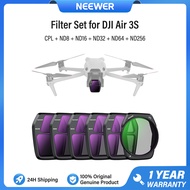 NEEWER Filter Set for DJI Air 3S CPL ND8 ND16 ND32 ND64 ND256 Camera Lens Filter