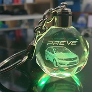 3D LED KEYCHAIN #PROTON #PREVE #TURBO