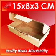 Cardboard Box size 15x8x3 cm (RETAIL) Die Cut Box Packing Box Clothes Accessories Food Pizza Hijab C