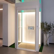 Villa Elevator Hydraulic Lift Two Three-Tier Compound Elevator Loft Sightseeing Elevator Small House