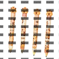 MARIER Large Pencil, Capybara Smooth Giant Pencil, Creative Wooden Detachable Cartoon Huge Pencil St