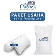 109 PILLOW PAKET USAHA BANTAL GULING TIDUR LITE ISI 25 PCS (1 KARUNG)