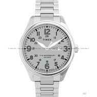 TIMEX TW2T70800 Men's Watch Waterbury Traditional Day Date 42mm SS Bracelet Silver *Original