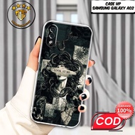 SAMSUNG A02 Case - SAMSUNG A02 Motif Casing (COLAB) - Premium Fourside Softcase - TransparentBENING 