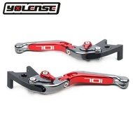 々 For Husqvarna 701 Supermoto Enduro 17-20 SVARTPILEN 701 Motorcycle Accessories Adjustable Folding