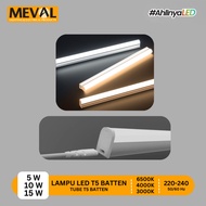 Meval T5 LED Lamp Batten White Yellow 3000K 6500K