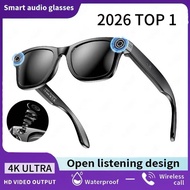 TOP 1 for Meta AI Smart Glasses 13MP Camera Video Recording 100+ Languages Translation Sunglasses Bl