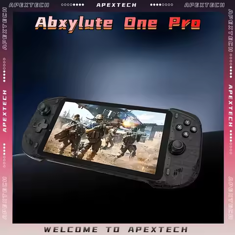 Abxylute One Pro Cloud Gaming Handheld 7 Inch 1080P 60Hz MediaTek Genio 510 4GB 64GB WiFi 6 Remote P