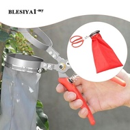 [Blesiya] Multifunctional Fruit Picker Steel Harvesting Tool Compact Storage Bag Fruit Plucker for G