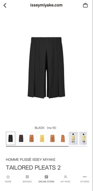 三宅一生 HOMME PLISSÉ ISSEY MIYAKE Tailored Pleats 2 短褲 Size 3