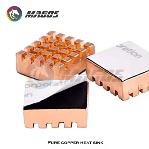 Pure Copper Notebook Heat-sink Thermal Chip Self-Adhesive Video Card GPU VRAM/ Laptop N/S Bridge CPU