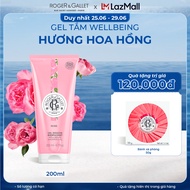 Gel tắm Wellbeing hương hoa hồng Roger&Gallet Rose 200ml