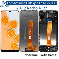 ✲For Samsung Galaxy A12 SM-A125F LCD with frame Display Touch Screen Digitizer Assembly Replace ☜t