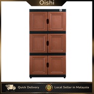 Twins Dolphin Plastic 3 Layer Cupboards Storage Cabinet Drawer Kabinet Drawer