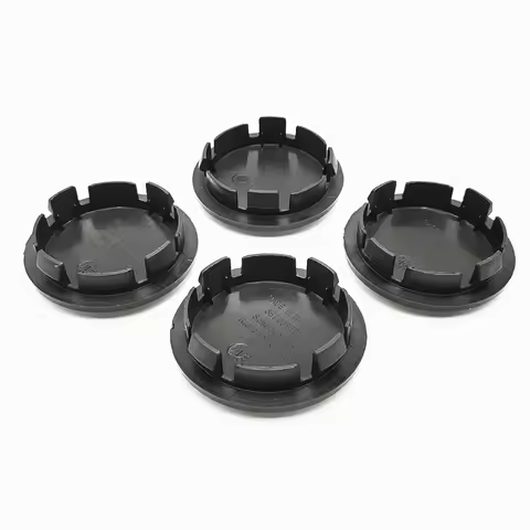 4PCS 65mm Black Car Wheel Center Caps Hub Cover 3B7601171 3B7 601 171 For Touran Beetle Golf Bora Sh