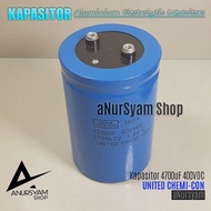 Kapasitor 400v 4700uf Electrolytic Capacitor 4700 uF 400 V