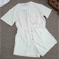 2 In 1 Pocket Set / Women's 2 In 1 Mango Knit Shorts Set