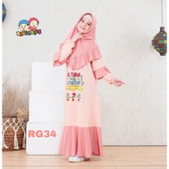 Ages 2-12 Years Raggakids Gamis (gamis only) RG34