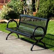 Kerusi Taman Seni Besi Kerusi Panjang Luaran Komuniti Kerusi Sandaran Berganda Kerusi Persegi Kerusi