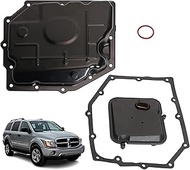 Transmission Oil Pan Kit with Transmission Filter & Gasket, Fit for 42RLE Transmission, Fit for Dodg