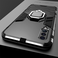 Shockproof Armor Case For Samsung Galaxy A7 A750 A8 A8+ A9S A9 Star Pro J4 Core J6 Plus 2018 S8 S8+ S9 Plus Stand Holder Magnetic Car Ring Phone Cover