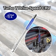 1/2" Inch Drive Turbo Speed Sliding T Handle Wrench CRV Tool DIY Spanner Heavy Duty Hand Tools Adjus