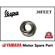 VESPA PETROL PIPE // BLACK 30FEET PETROL HOSE VESPA BLACK (30 FEET) HEAVY DUTY VESPA