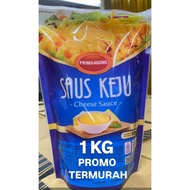 CHEESE SAUCE 250GR 500GR/ 1KG - PRIMA AGUNG CHEESE SAUCE PACKAGING