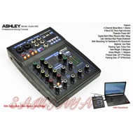 Ashley Audio402 Original Bluetooth Mixer - USB Interfac