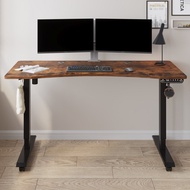 Mxtark 55 inches 1.4M Electric Standing Desk Single Motor Desk Height Adjustable Stand Desk