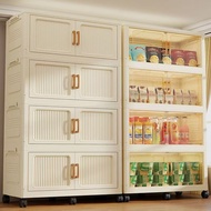 Lin Cabinet Foldable/Stackable Storage Box 50-80cm Multipurpose Foldable Storage Box Kitchen Double 