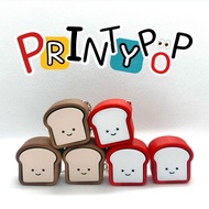 Bun-Bun Clicker Keychain Bread With Push Button Fidget Clicker Clicker Fidget Toy