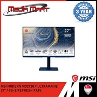 MSI MODERN MD272QP ULTRAMAINE | 27'' WQHD / MONITOR 75HZ REFRESH RATE / IPS PANEL / FLATSCREEN / HDM