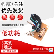 Two-point Frequency Device Fever High-Bass Two-point Frequency Device DIY Mini Bookshelf Audio Speak
