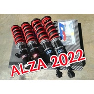 D2 ALZA 2022 HI LOW BODY SHIFT Adjustable Absorber Coilover spring 1set 4pc